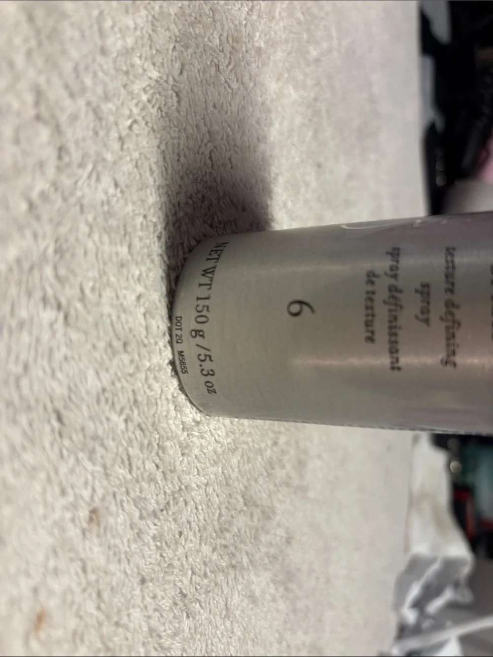 Kenra Dry Texture Spray 6 — Silver Finish